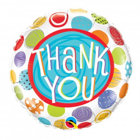 Thank You Patterned Dots