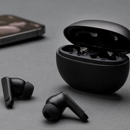 Prolink RCS hybride ANC/ENC-oordopjes rec. plastic zwart