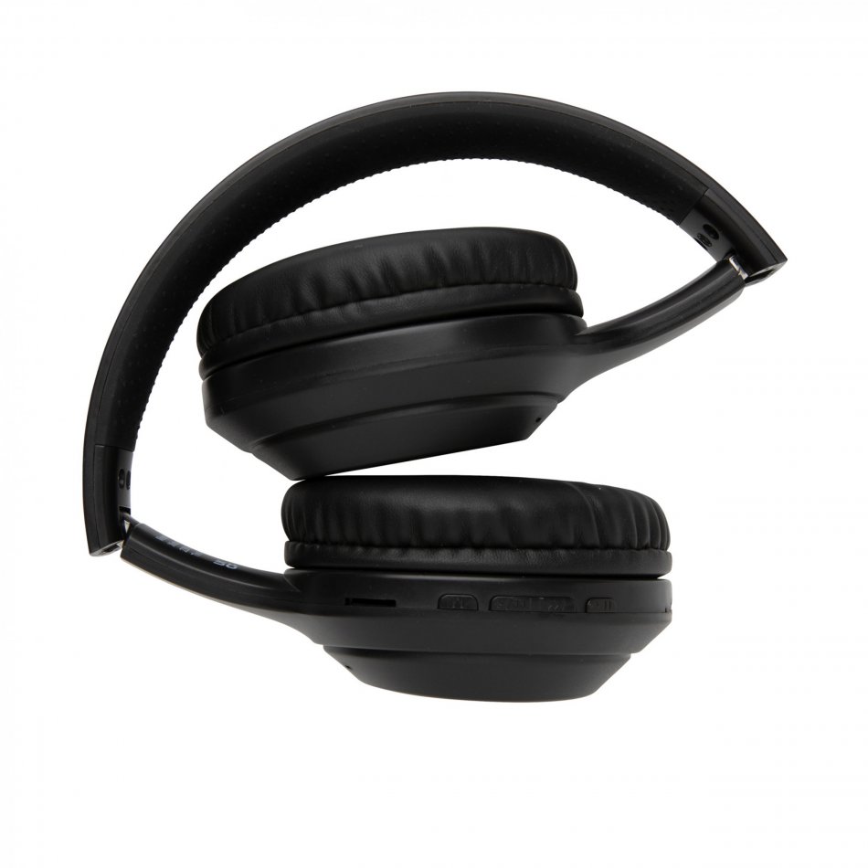 RCS standaard recycled plastic hoofdtelefoon