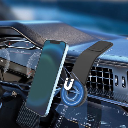 Acar RCS gerecycled plastic 360 auto telefoonhouder wit