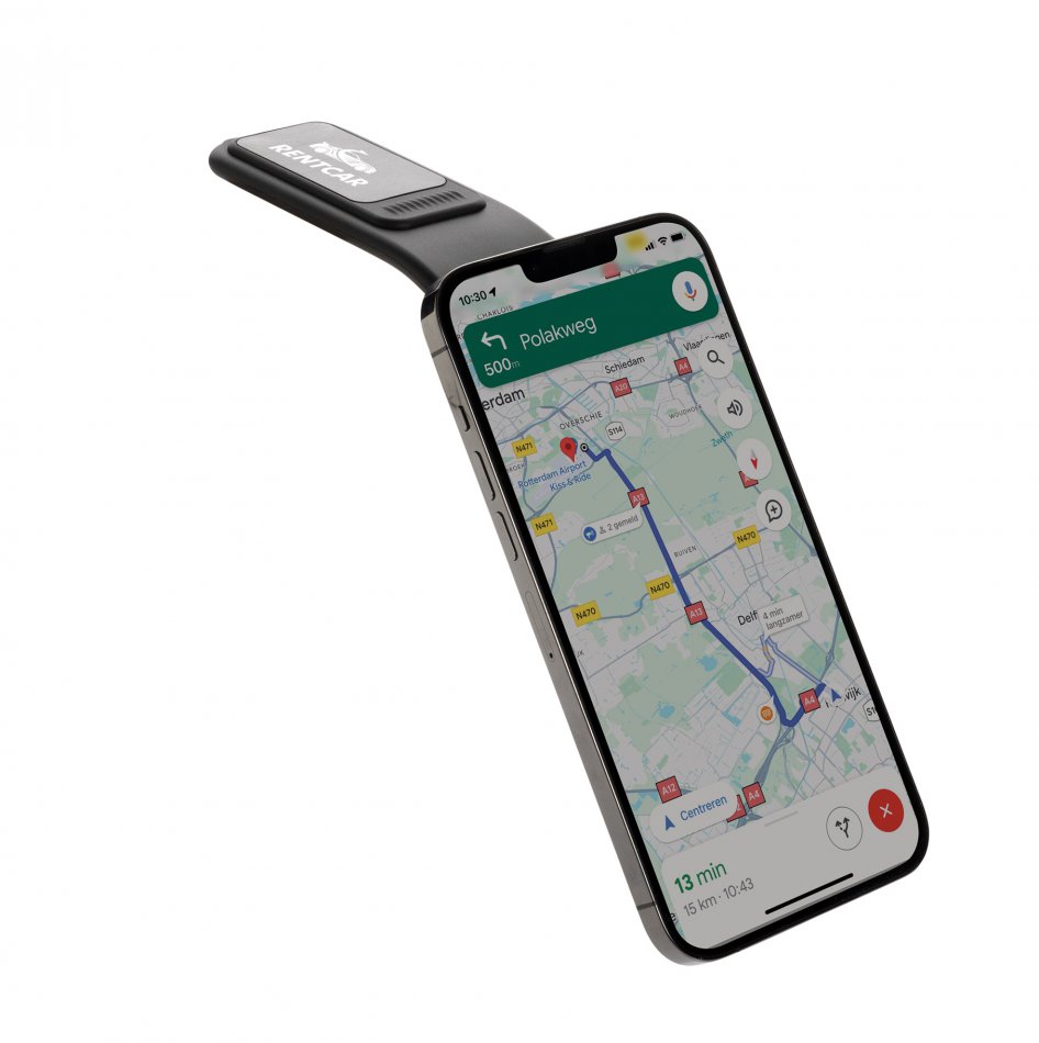 Acar RCS gerecycled plastic 360 auto telefoonhouder wit