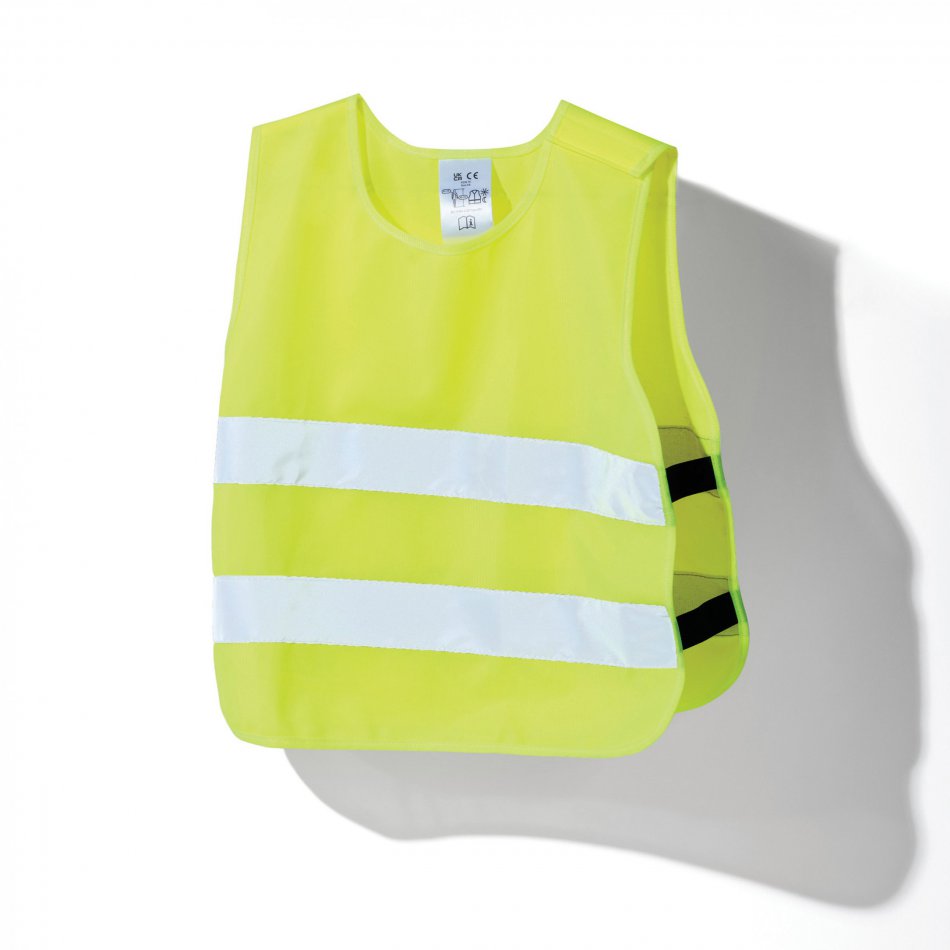 GRS gerecycled PET reflecterend veiligheidsvest 3-6 jaar