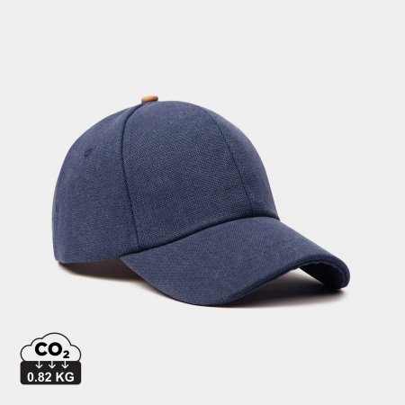 Bosler AWARE™ recycled canvas cap donkerblauw