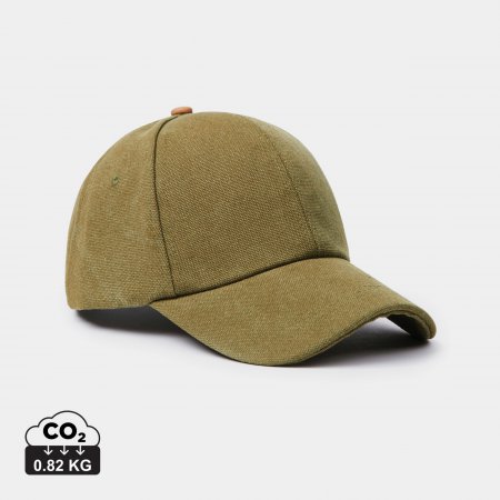 Bosler AWARE™ recycled canvas cap groen