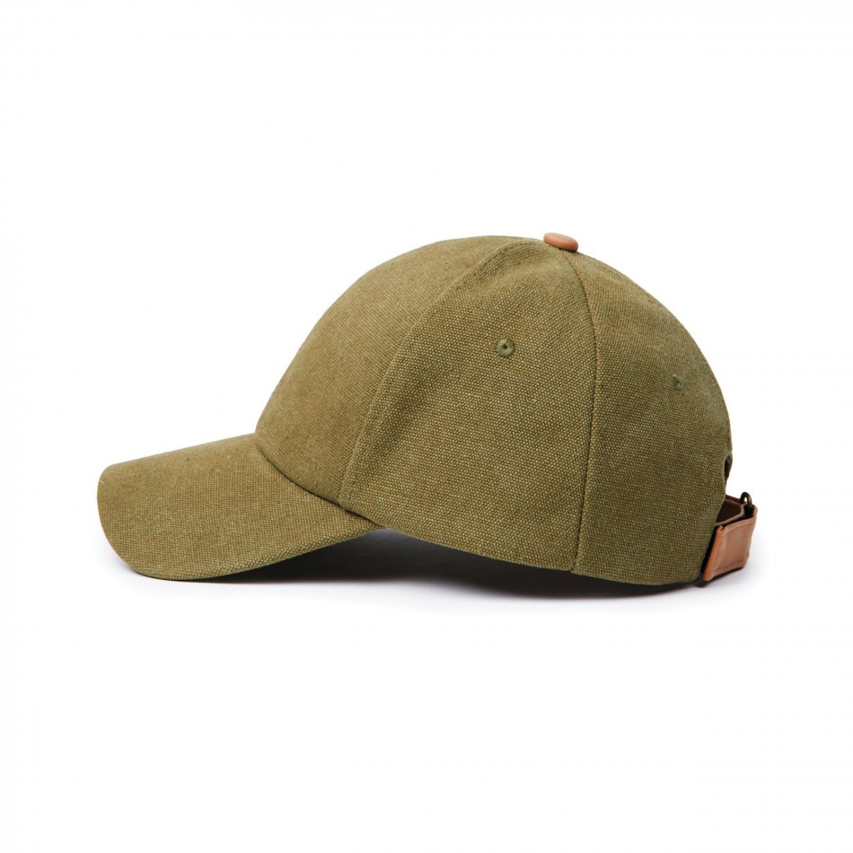 Bosler AWARE™ recycled canvas cap groen