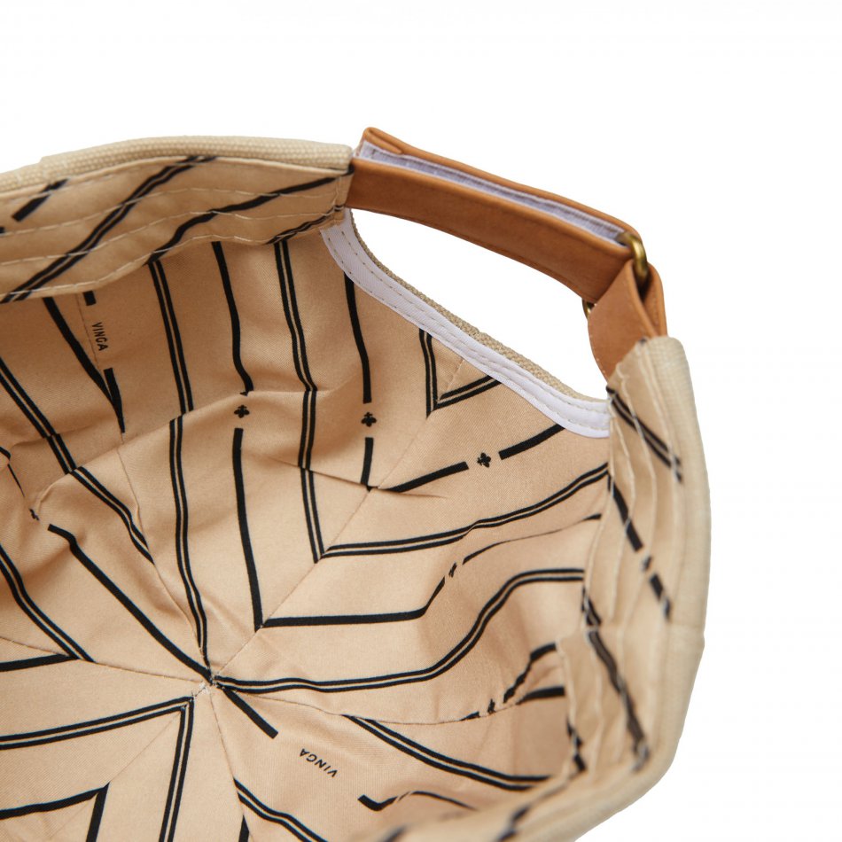 Bosler AWARE™ recycled canvas cap beige
