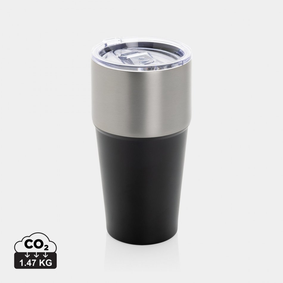 Fluid RCS gerecycled RVS beker 500ML zwart
