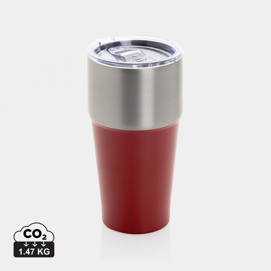 Fluid RCS gerecycled RVS beker 500ML rood
