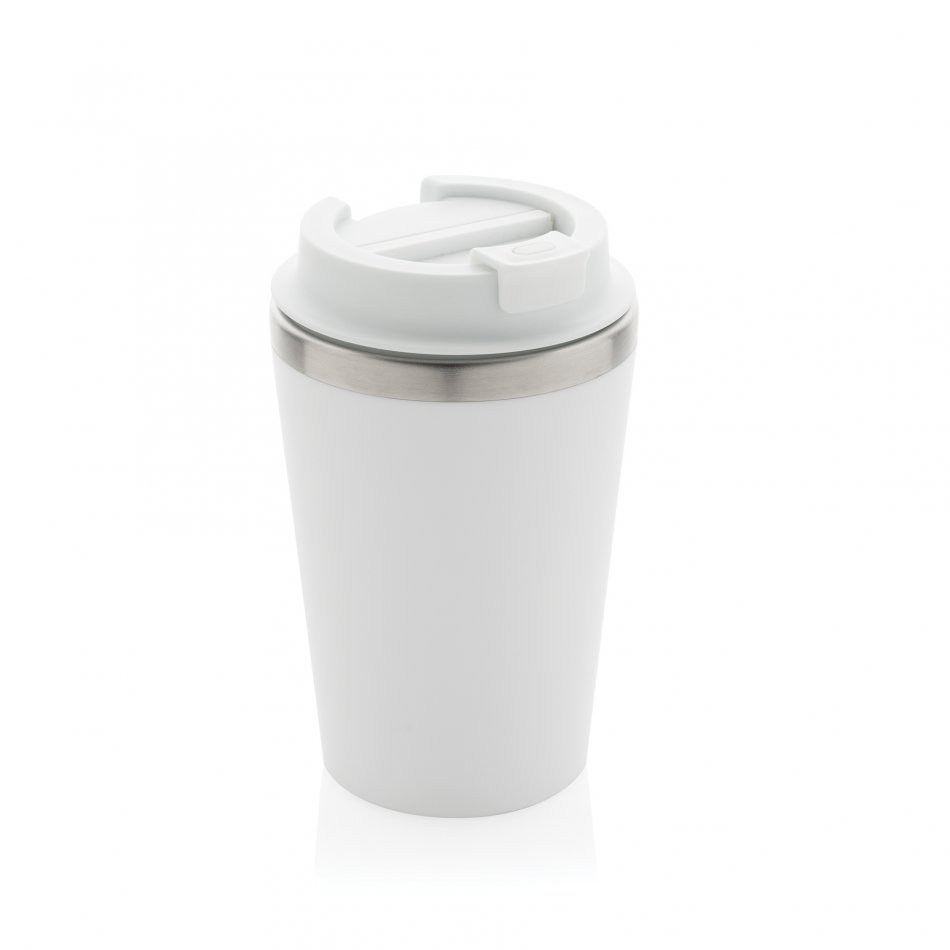 Java RCS recycled dubbel wandige beker 350ML wit