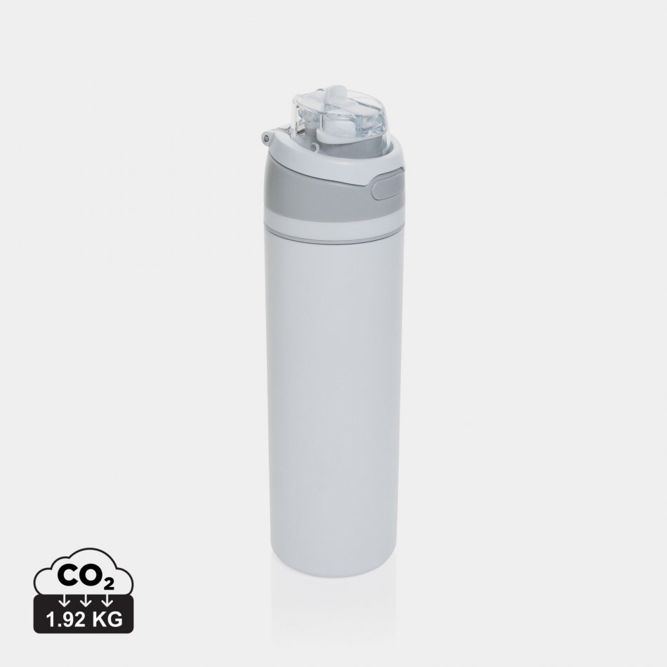 Omni Sip RCS Recycled RVS waterfles 700ML wit