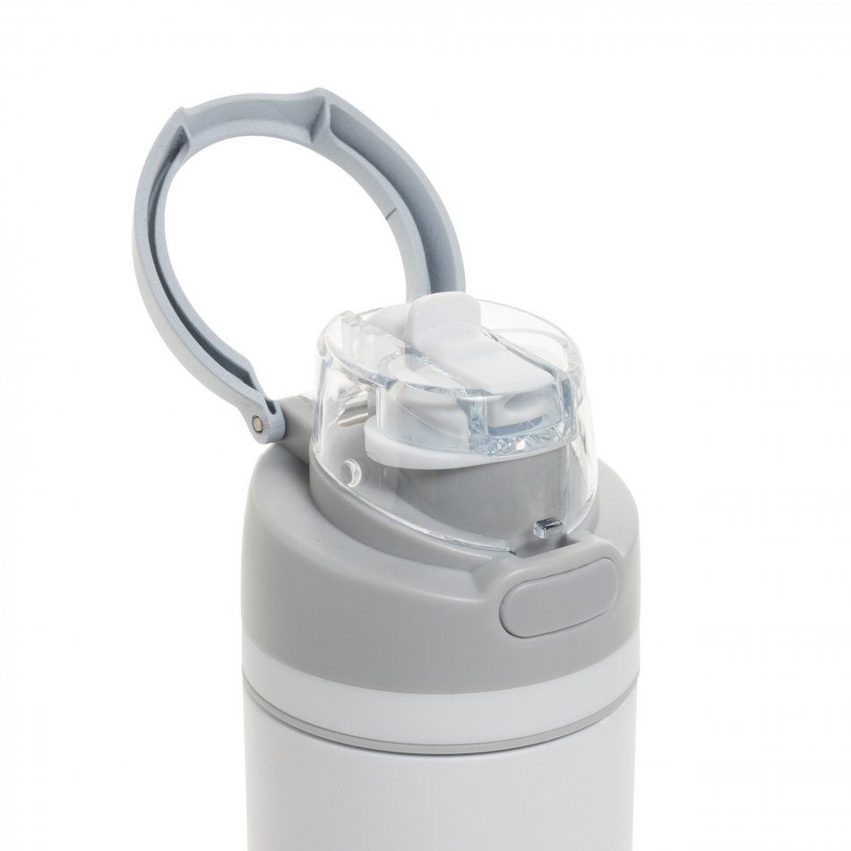 Omni Sip RCS Recycled RVS waterfles 700ML wit