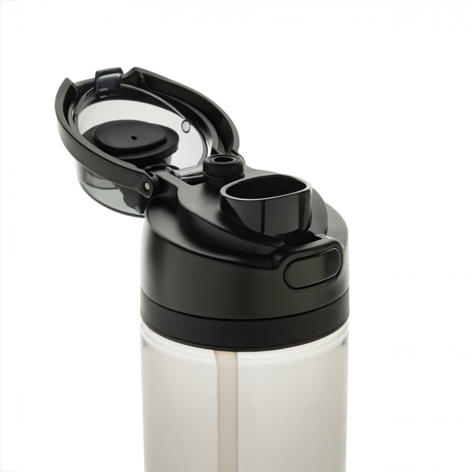 Omni sip RCS RPET water fles 800ML zwart