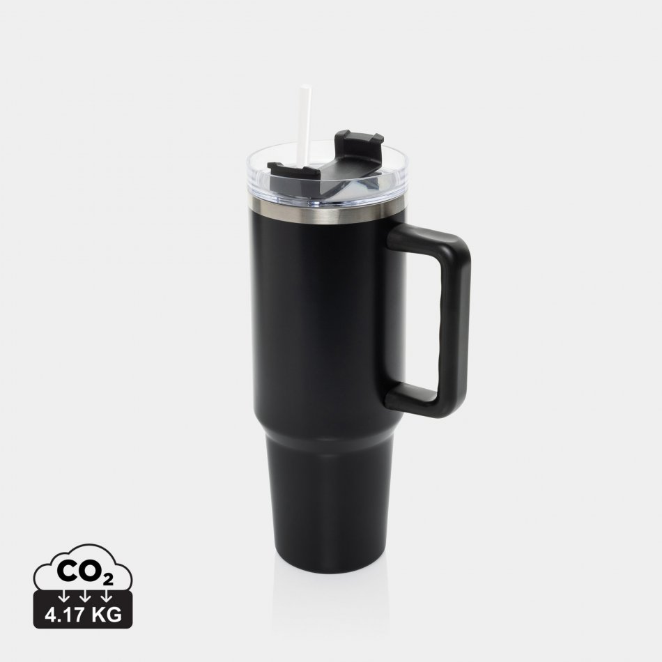 Stadley RCS recycled staal beker 1200ML zwart
