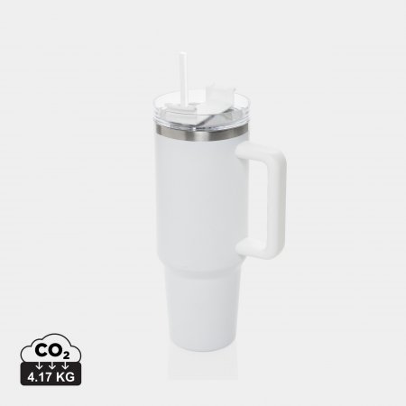 Stadley RCS recycled staal beker 1200ML wit