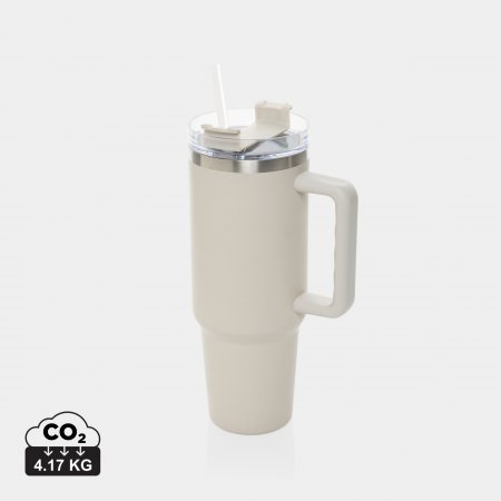 Stadley RCS recycled staal beker 1200ML grijs