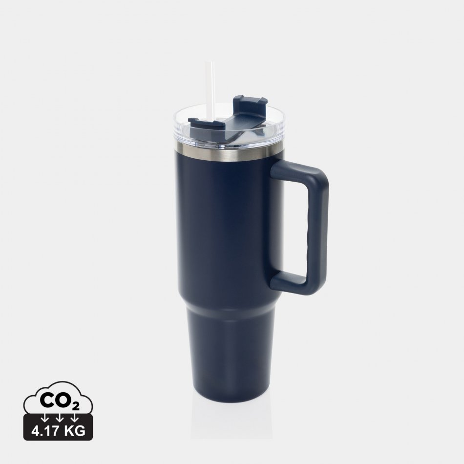 Stadley RCS recycled staal beker 1200ML donkerblauw