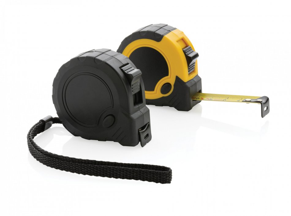 RCS gerecycled plastic 3M/16 mm rolmaat met stopknop