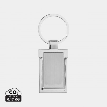 RSC sleutelhanger gerecycled zinc alloy met telefoon stand