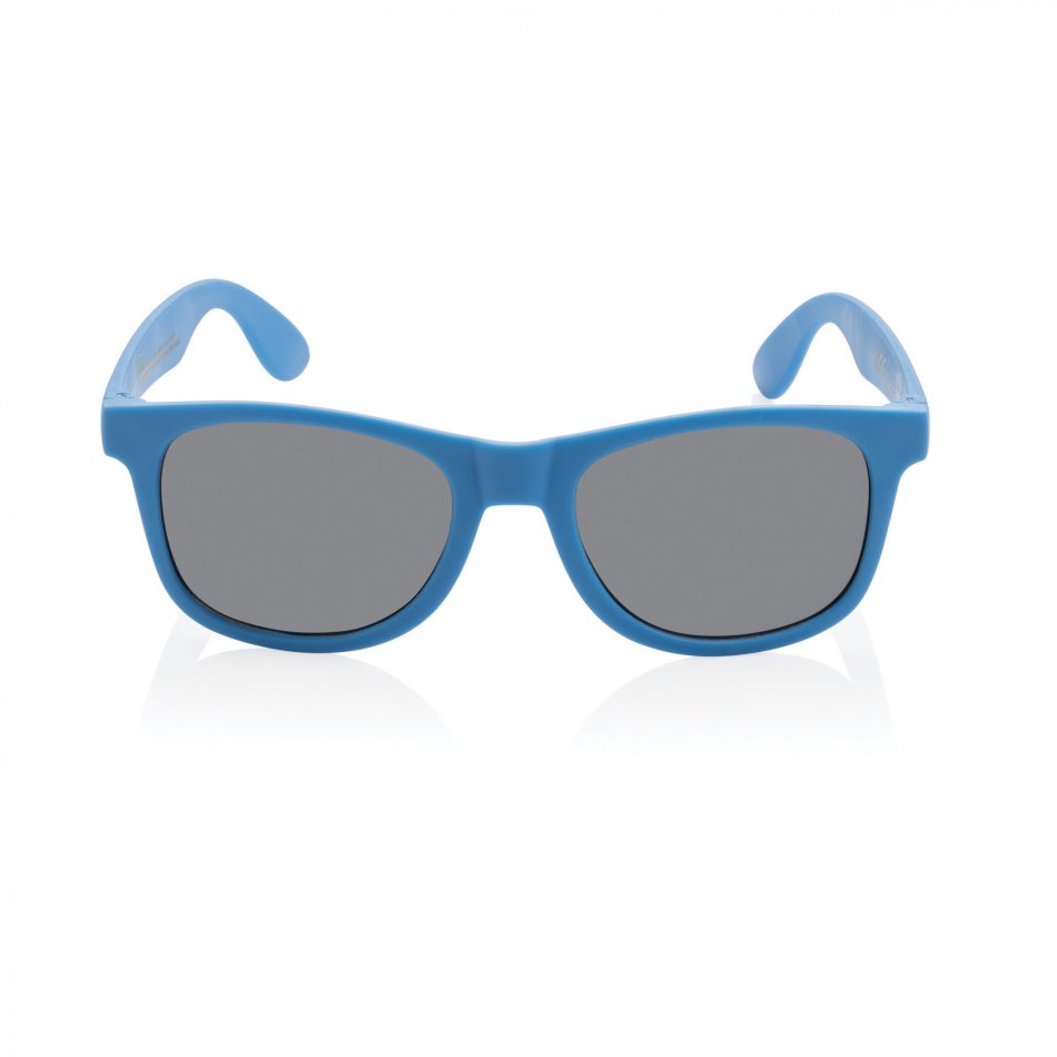 GRS zonnebril van gerecycled PP-plastic blauw