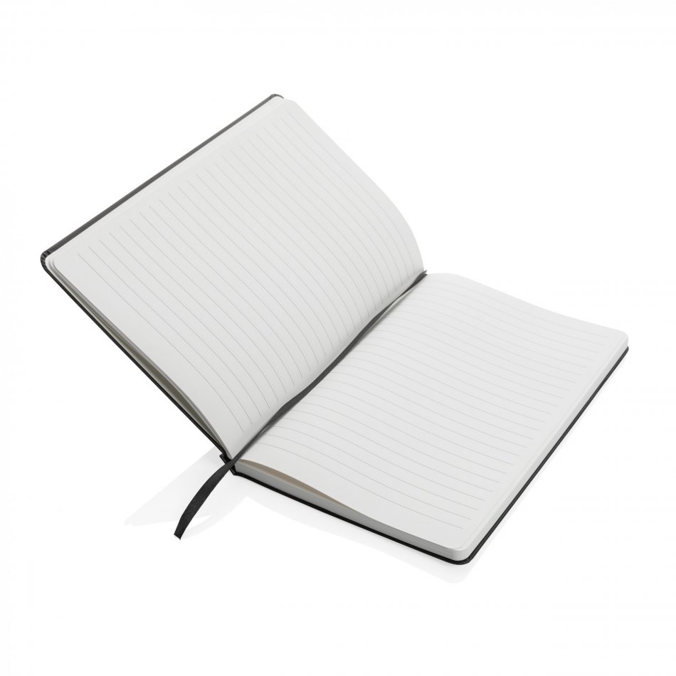 Impact hardcover steenpapier notitieboek A5 zwart