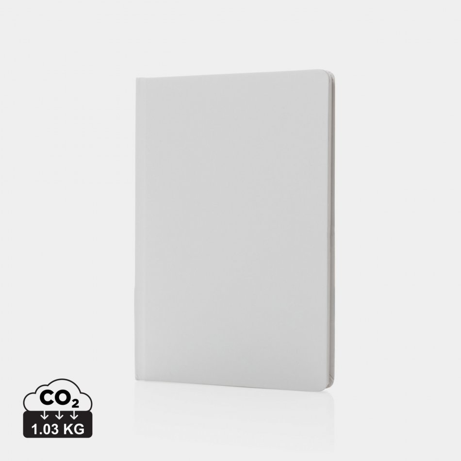Impact hardcover steenpapier notitieboek A5 wit