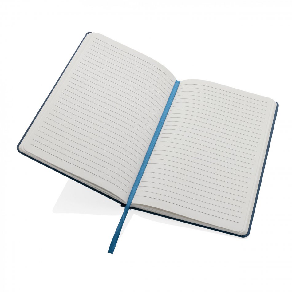 Impact hardcover steenpapier notitieboek A5 blauw