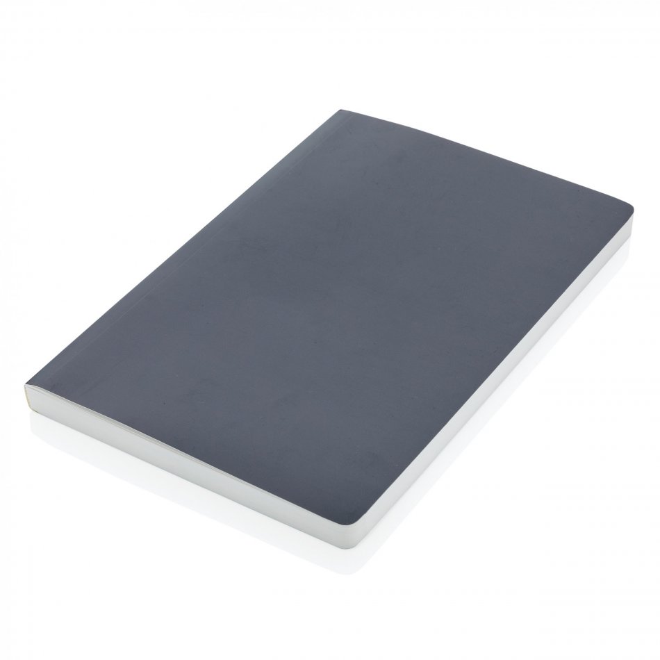 Impact softcover steenpapier notitieboek A5 antraciet