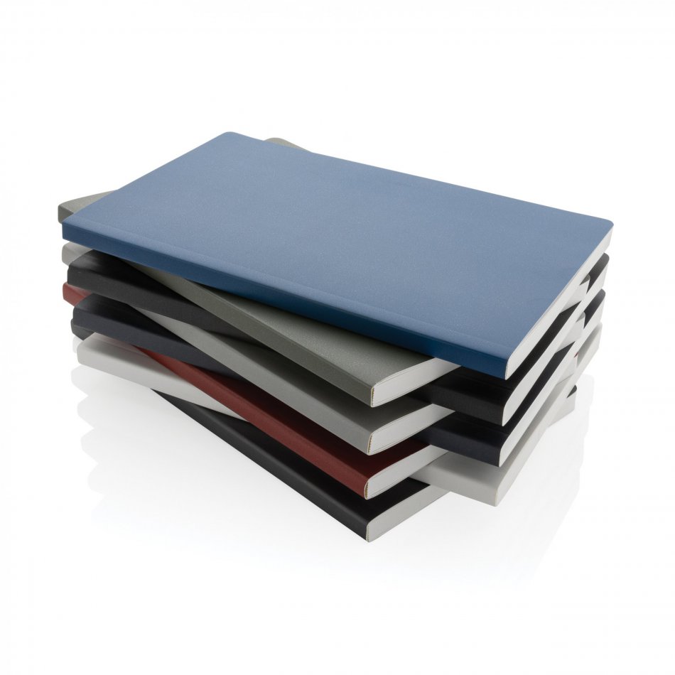Impact softcover steenpapier notitieboek A5 donkerblauw