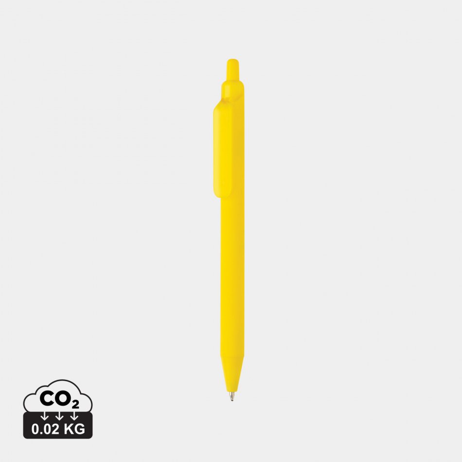Tide GRS gecertificeerde RABS pen met smooth touch geel