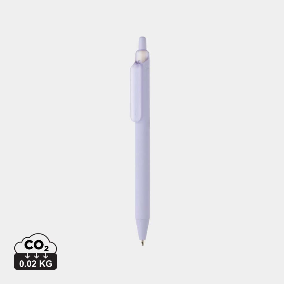 Tide GRS gecertificeerde RABS pen met smooth touch paars
