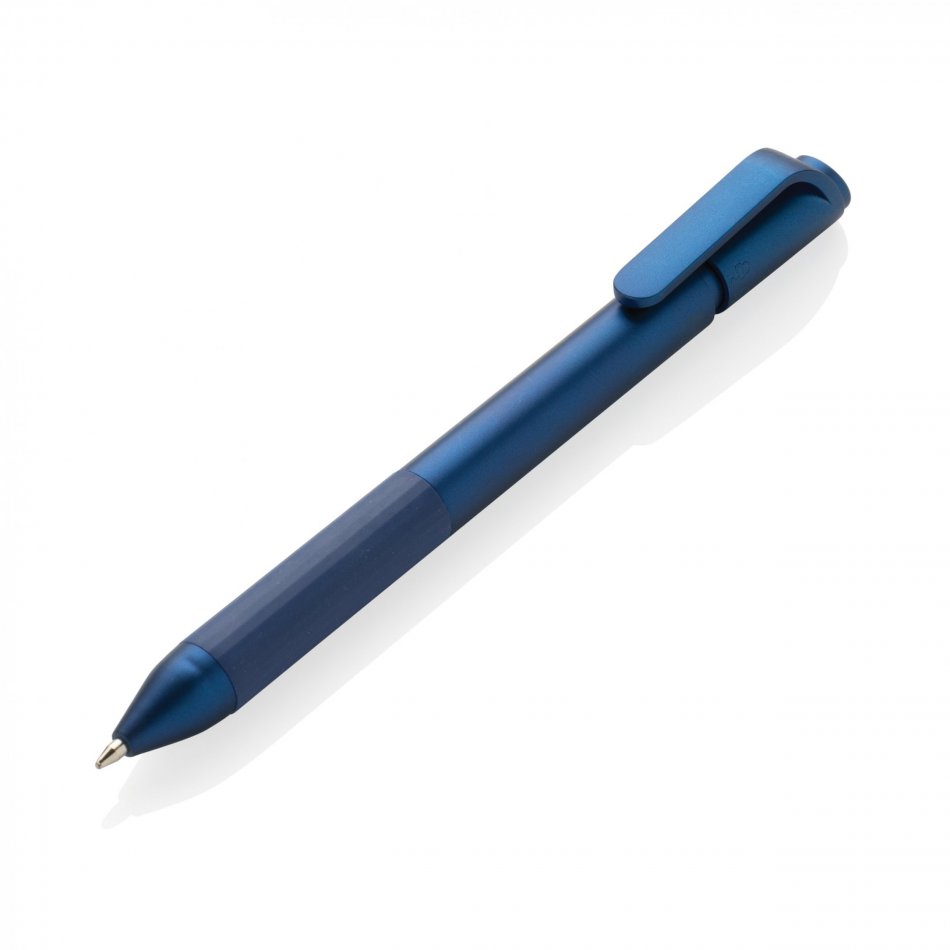 TwistLock GRS gecertificeerde gerecycled ABS balpen blauw