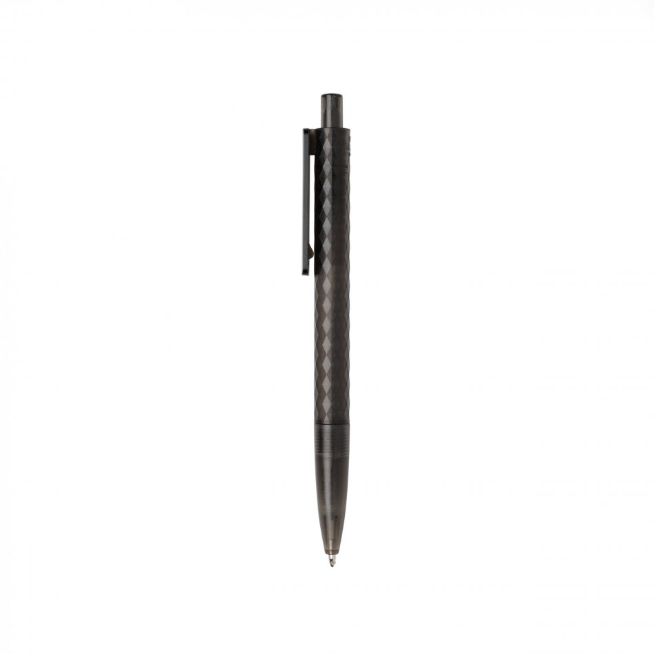 X3 GRS gerecycled PC plastic pen frosted zwart