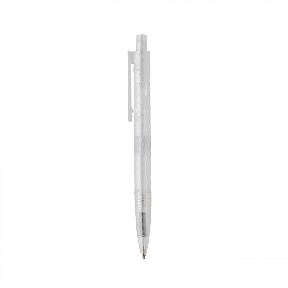 X3 GRS gerecycled PC plastic pen frosted wit