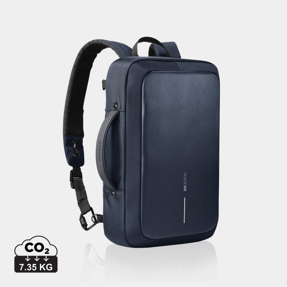 Bobby Bizz 2.0 anti-diefstal rugtas & aktentas donkerblauw