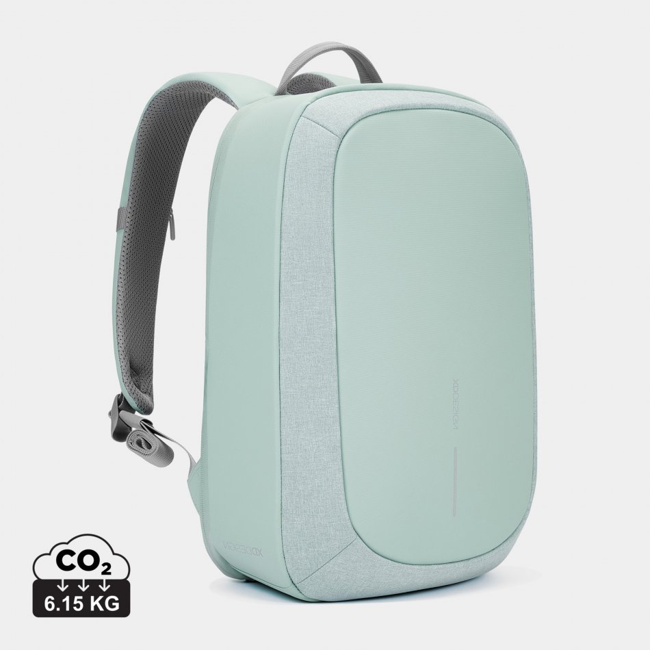 Bobby Edge, anti-diefstal rugzak iceberg green, grijs
