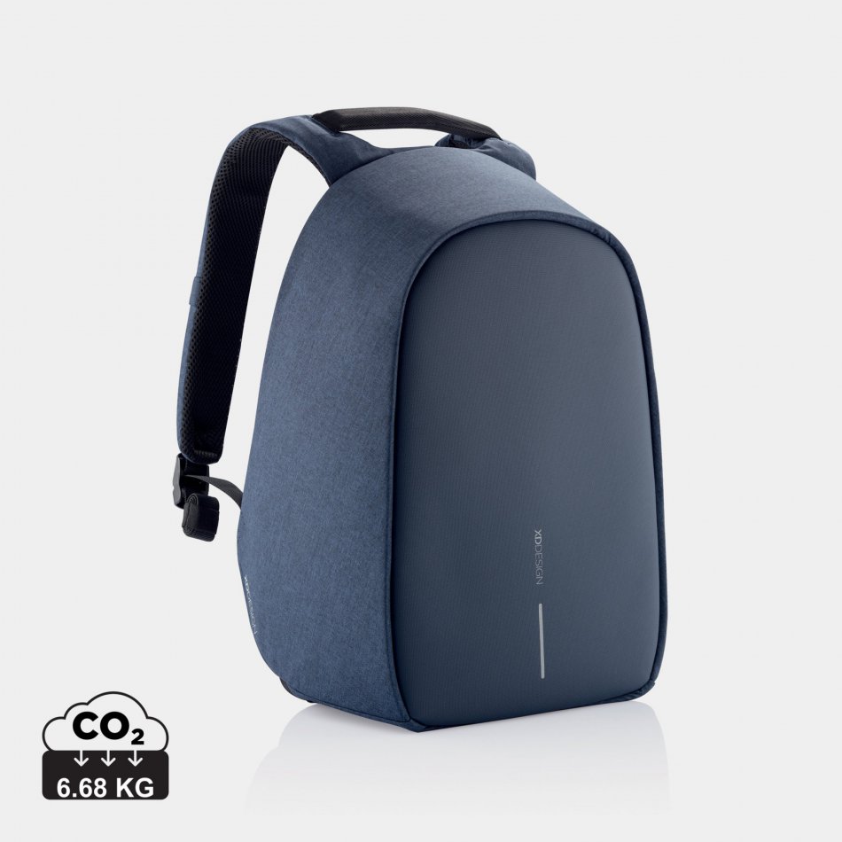 Bobby Hero Regular, anti-diefstal rugzak donkerblauw-zwart