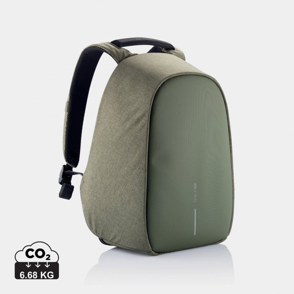 Bobby Hero Regular, anti-diefstal rugzak groen-zwart