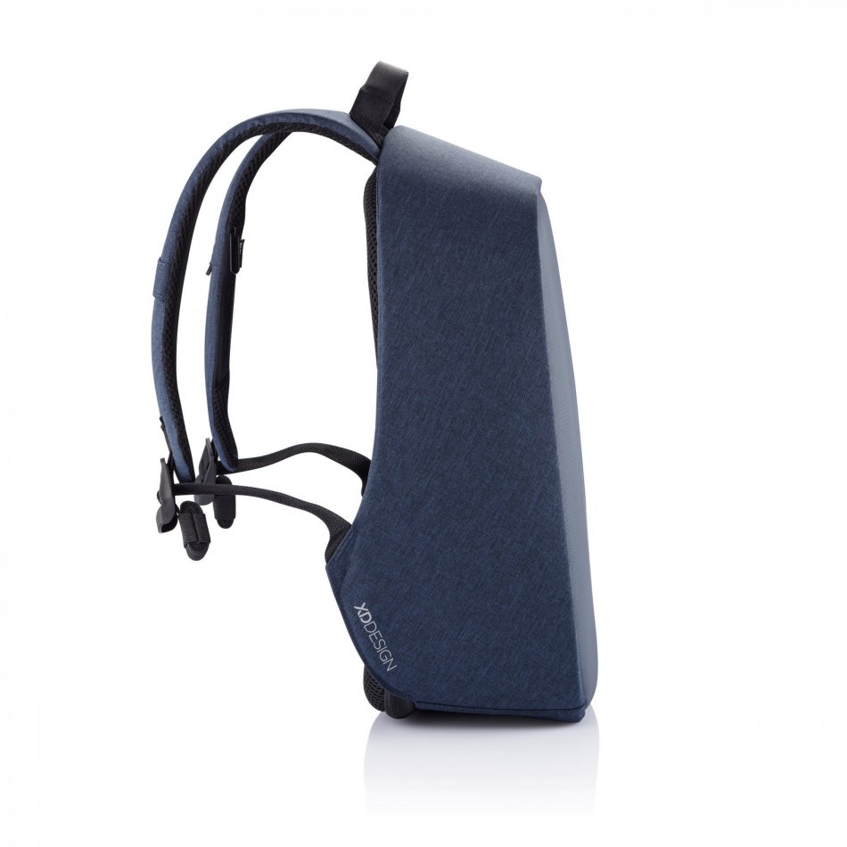 Bobby Hero Small, anti-diefstal rugzak donkerblauw, zwart