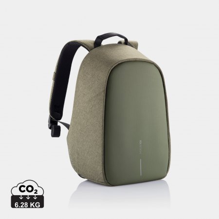 Bobby Hero Small, anti-diefstal rugzak groen, zwart