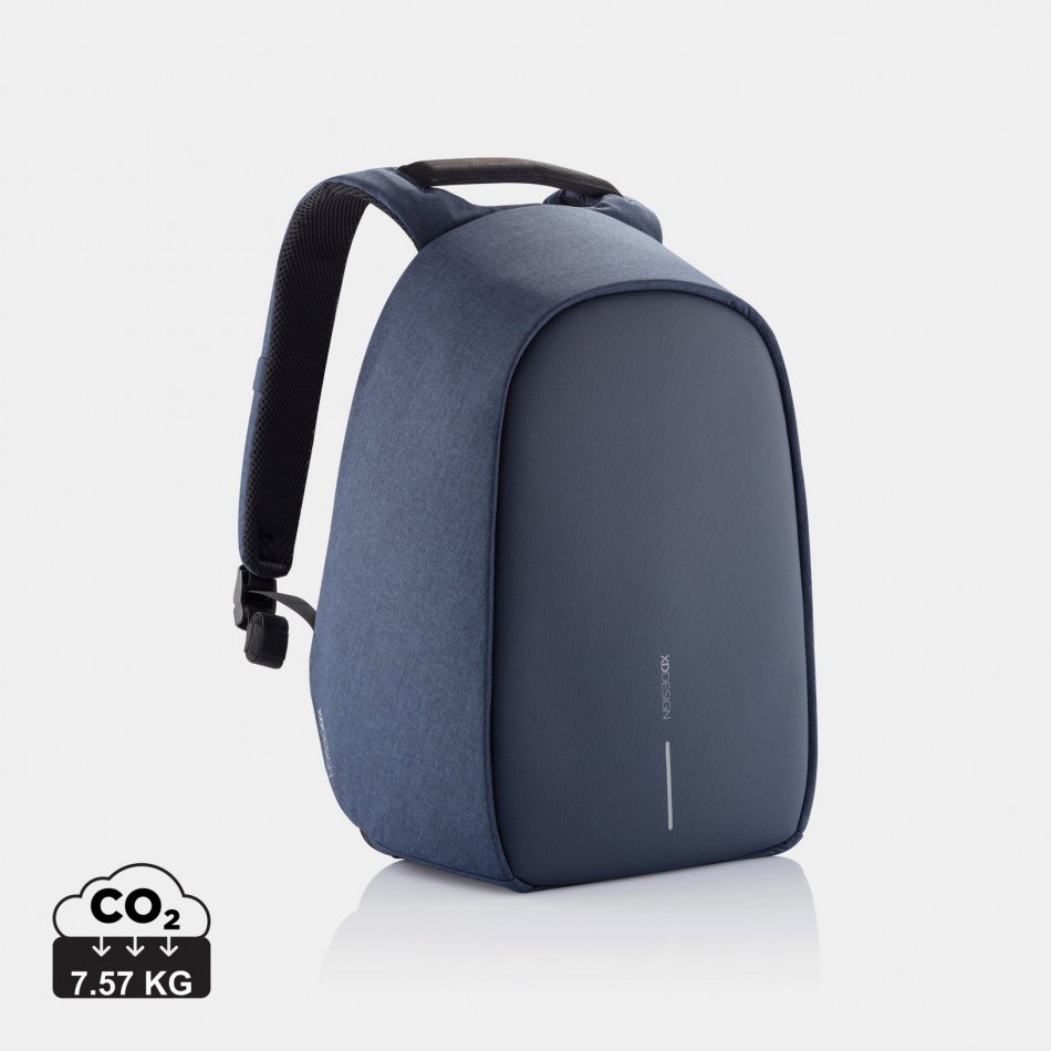 Bobby Hero XL, anti-diefstal rugzak donkerblauw, grijs