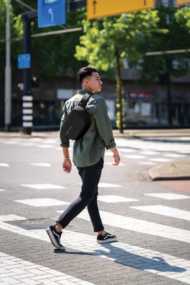 Bobby Sling zwart, groen