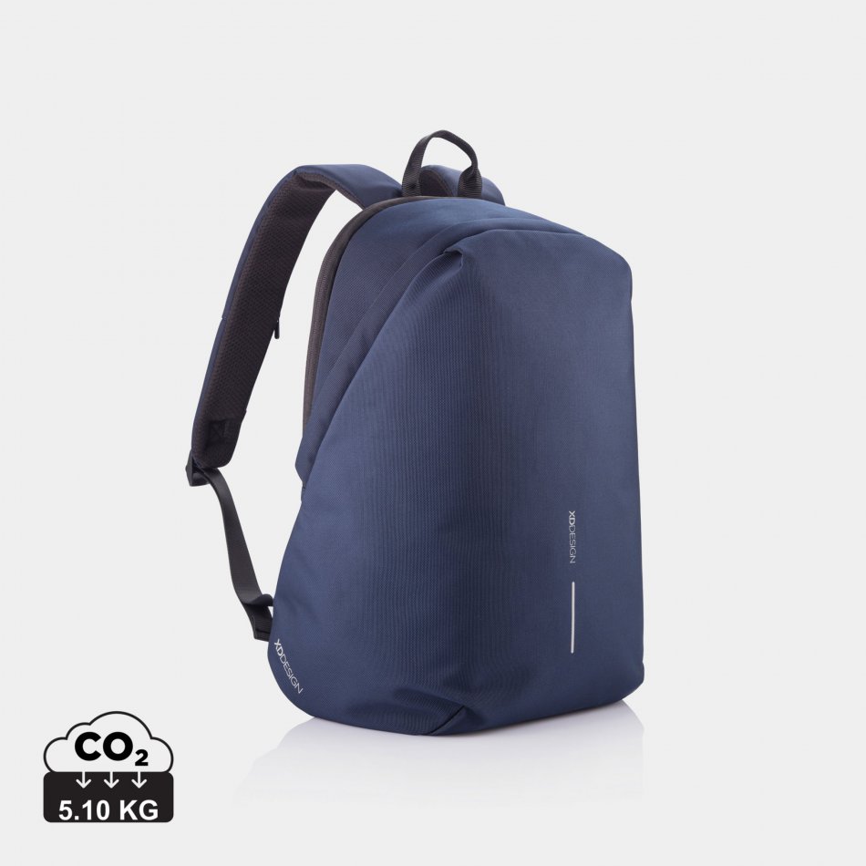 Bobby Soft, anti-diefstal rugzak donkerblauw, zwart