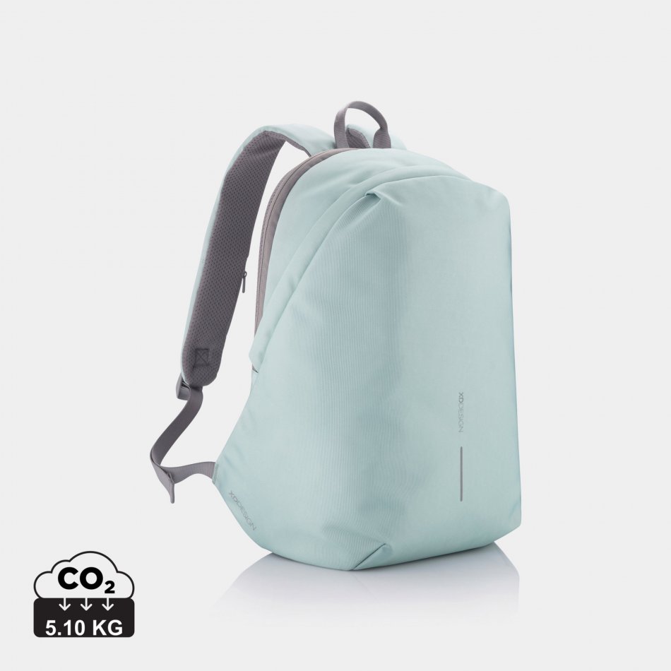 Bobby Soft, anti-diefstal rugzak mint, grijs