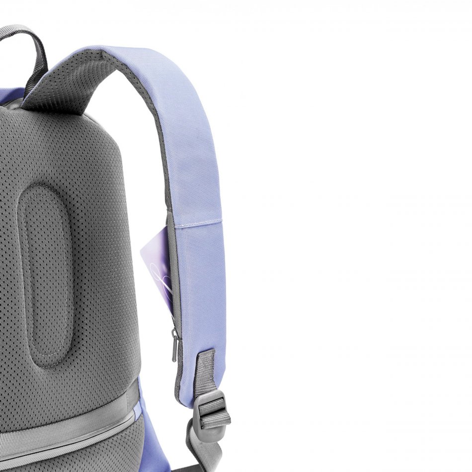 Bobby Soft, anti-diefstal rugzak lavender, grijs