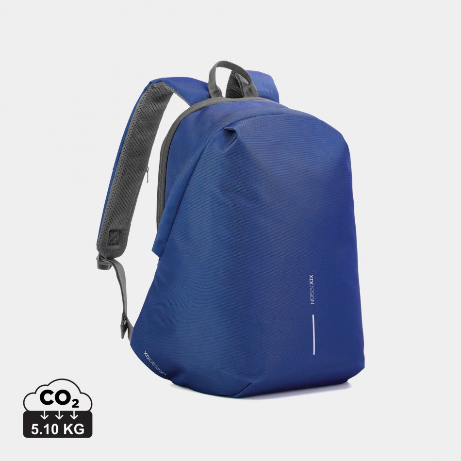Bobby Soft, anti-diefstal rugzak royal blue, grijs