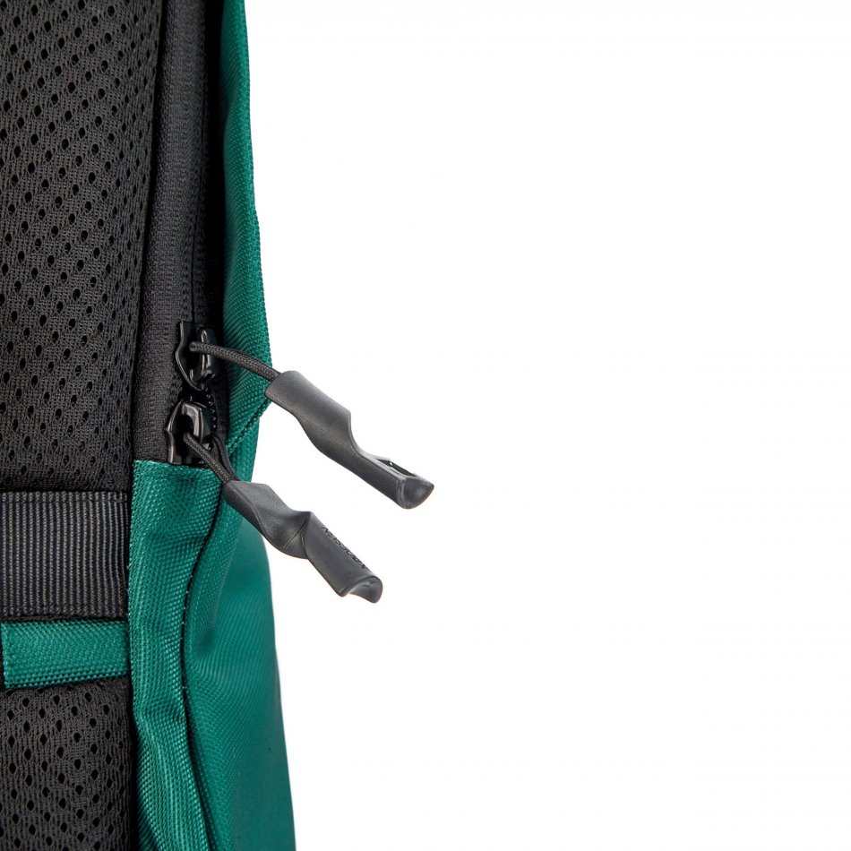 Bobby Soft, anti-diefstal rugzak forest green, zwart