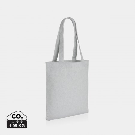 Recycled canvas tas 285gsm ongeverfd grijs