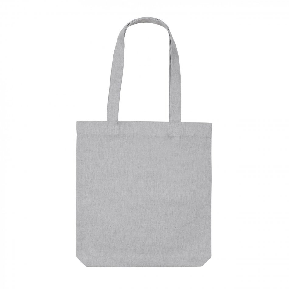 Recycled canvas tas 285gsm ongeverfd grijs