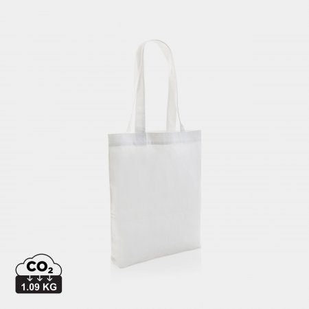 Recycled canvas tas 285gsm ongeverfd wit
