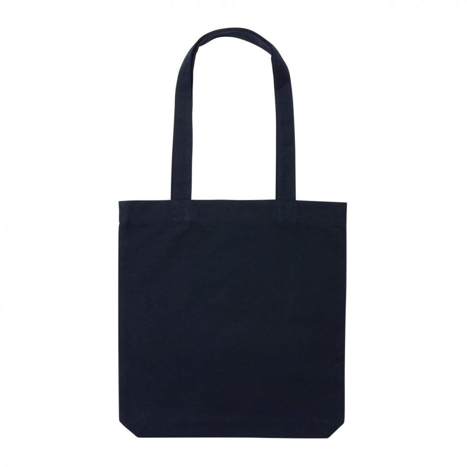 Recycled canvas tas 285gsm ongeverfd dblauw